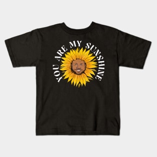 you are my sunshine lebron funny sunflower james internet meme Kids T-Shirt